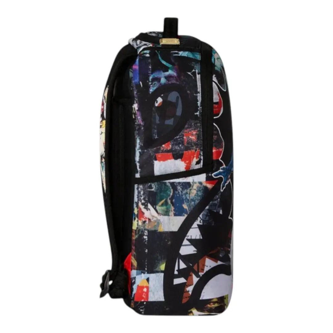 Dc Batman Collage Shark Dlxr Backpack SPRAYGROUND