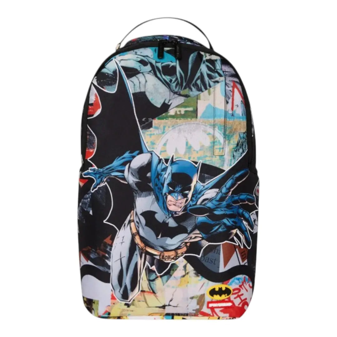 Dc Batman Collage Shark Dlxr Backpack SPRAYGROUND