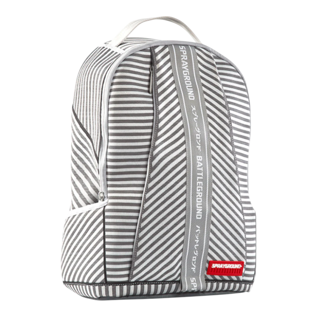 Japan Stripe (White Knit Dlx) Backpack