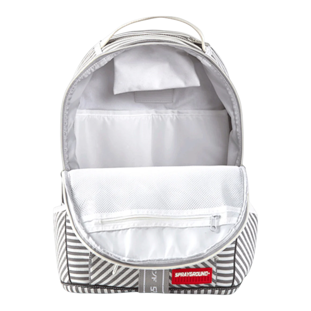 Japan Stripe (White Knit Dlx) Backpack