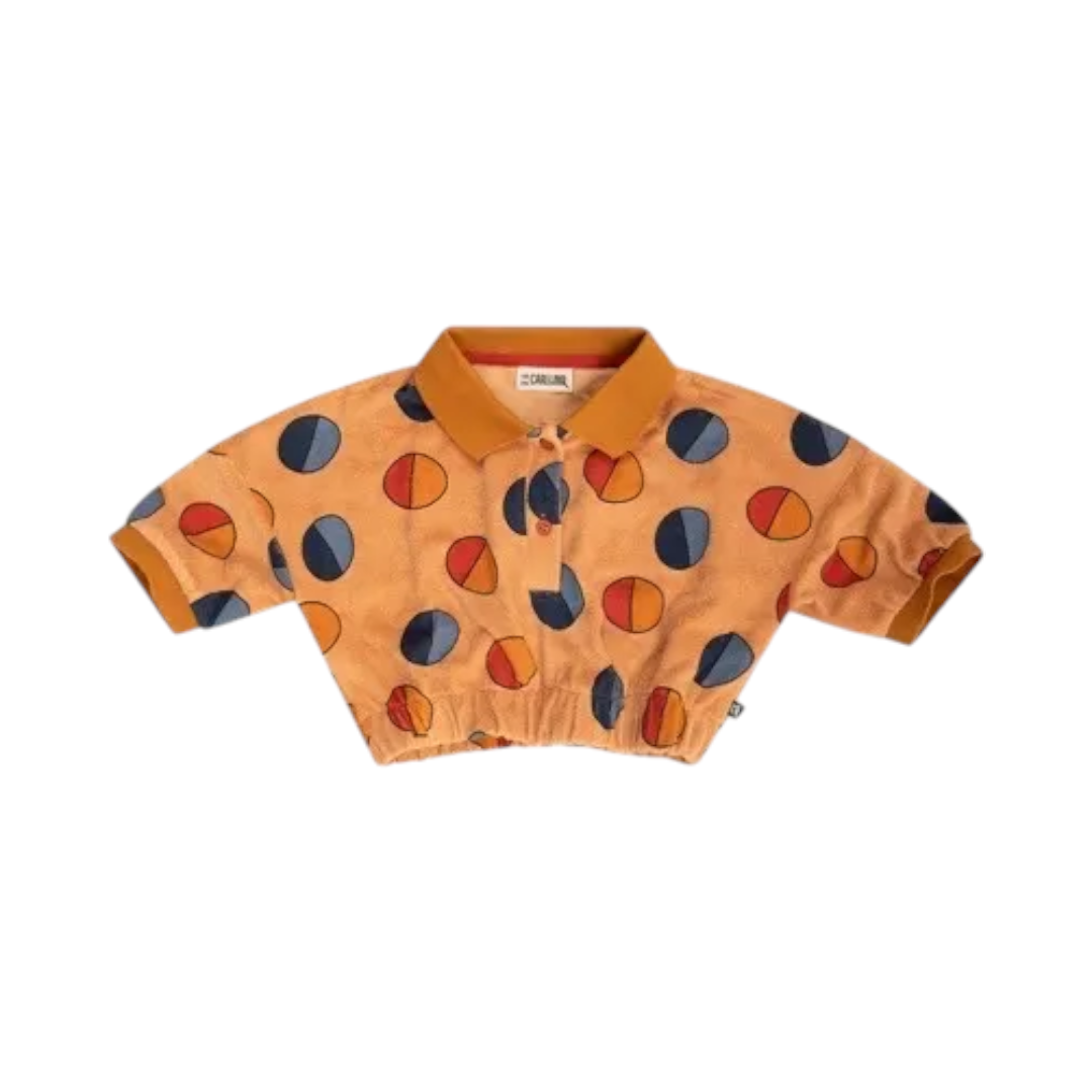 Moon Terry collar sweater