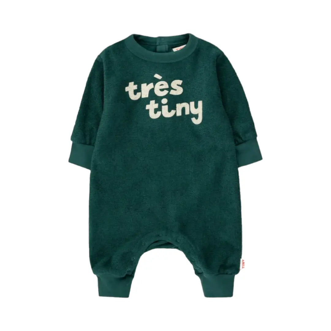 Très Tiny One-piece - Petrol Green TINYCOTTONS