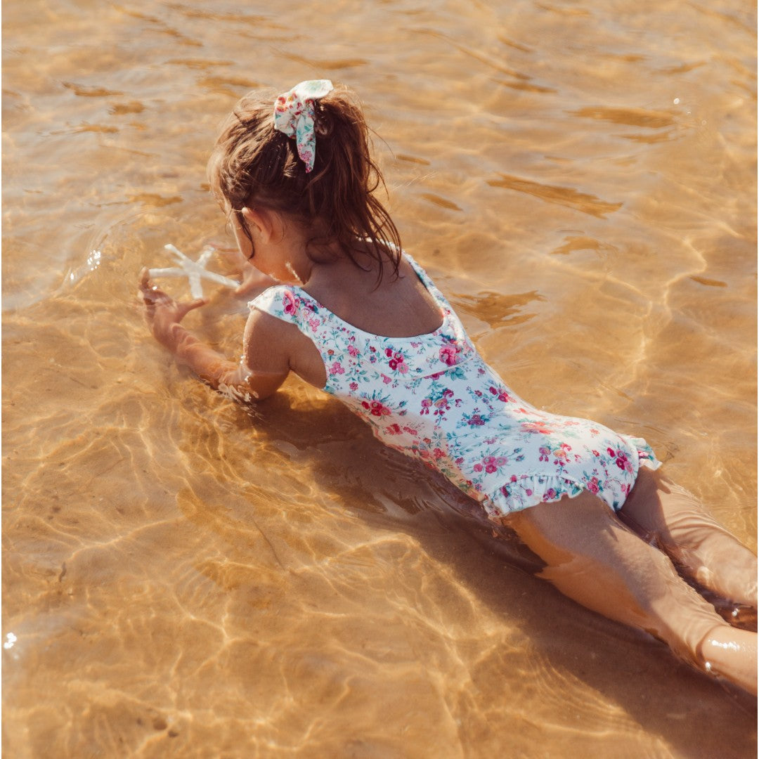 Andrea Swimsuit - Cream Roses