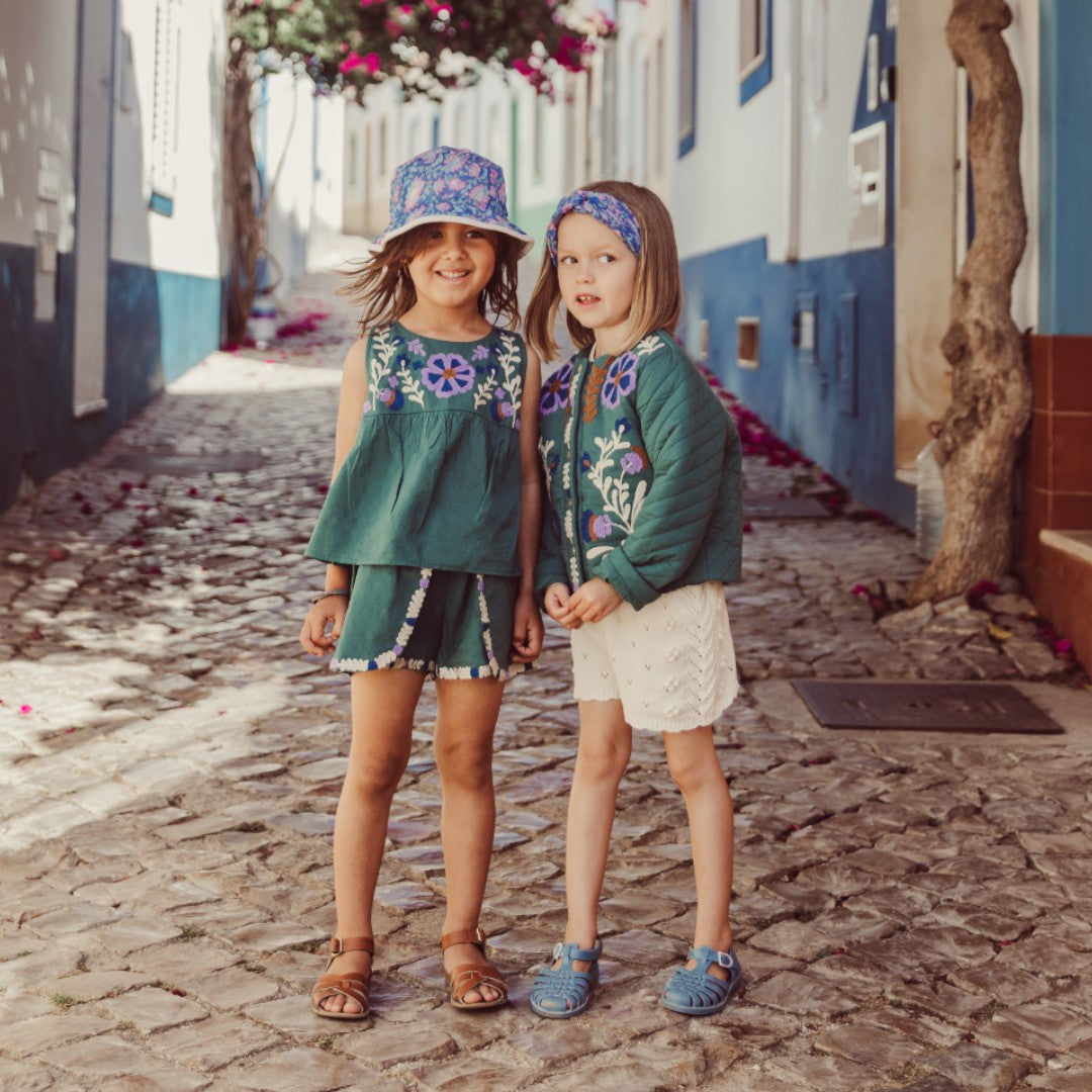 Cotton Blouse -Tuscan Green