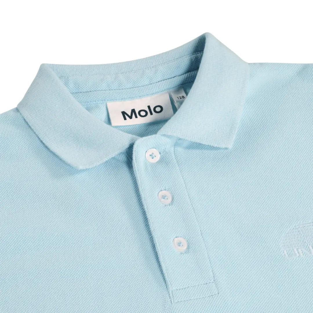 Boys Stream Organic Cotton Polo Shirt Molo