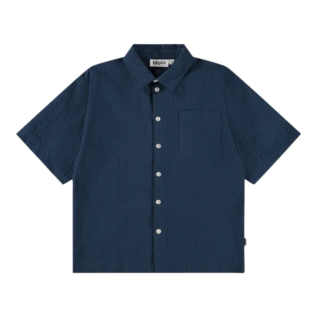 Boys Oceanica Organic Cotton Shirt & Shorts Set Molo