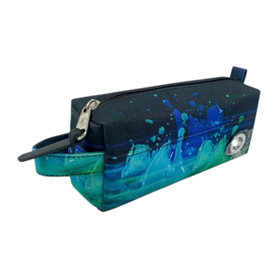 Black 3D Droplets Pencil Case HYPE