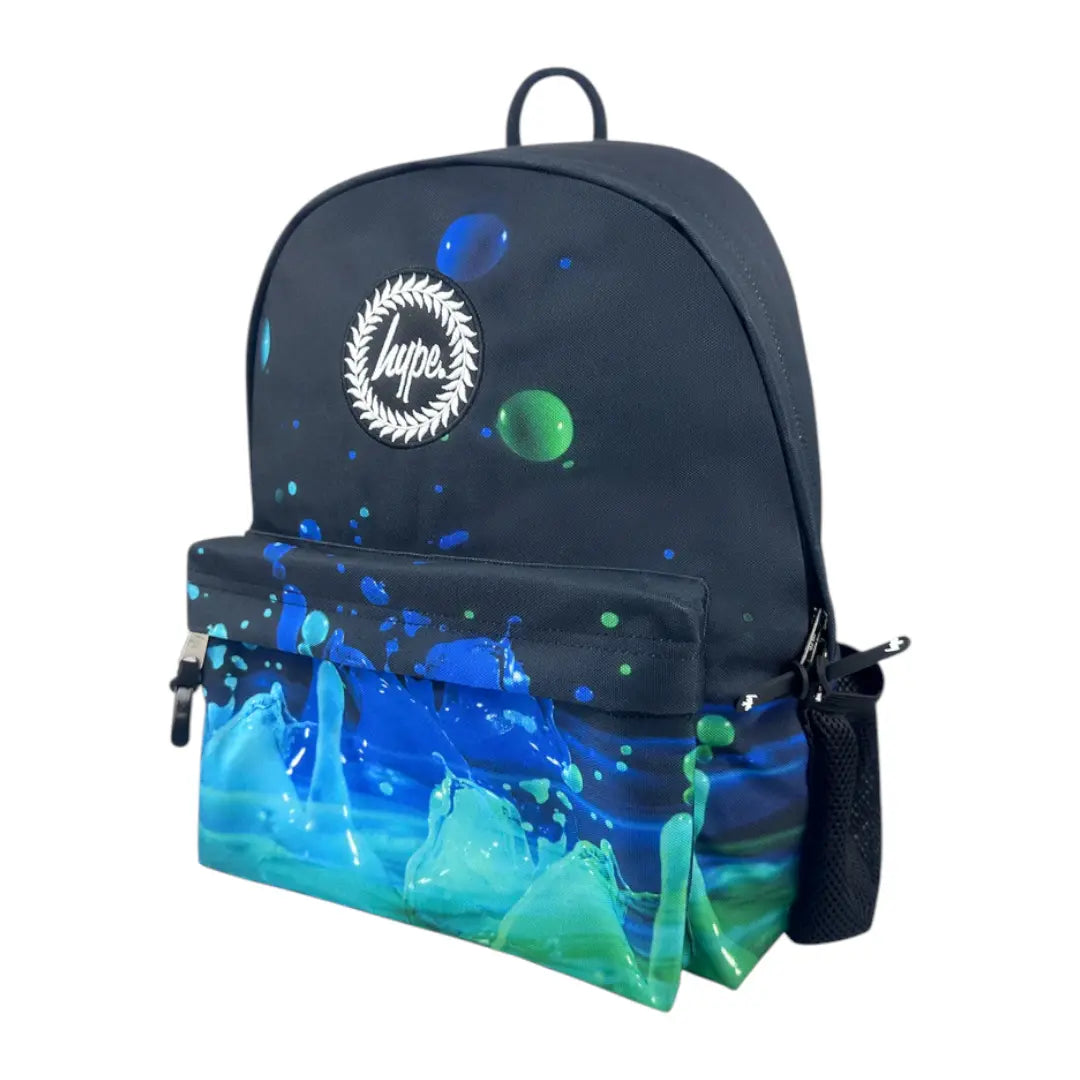 Iconic Black 3D Droplets Backpack HYPE