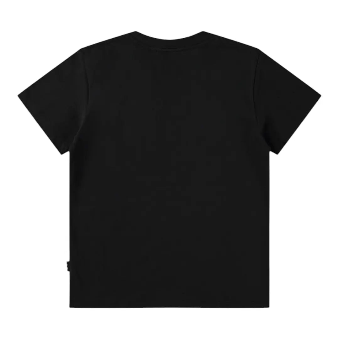 Boys Black Organic Cotton T-Shirt & Shorts Set Molo