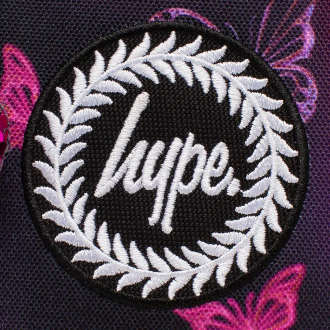 Pink & Purple Glow Butterfly Insulated Lunch Bag HYPE