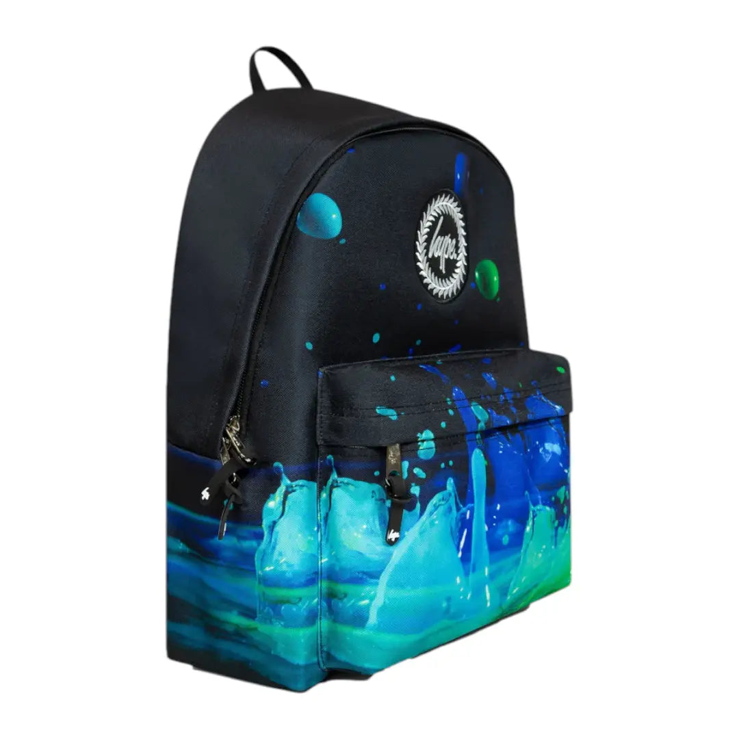 Iconic Black 3D Droplets Backpack HYPE