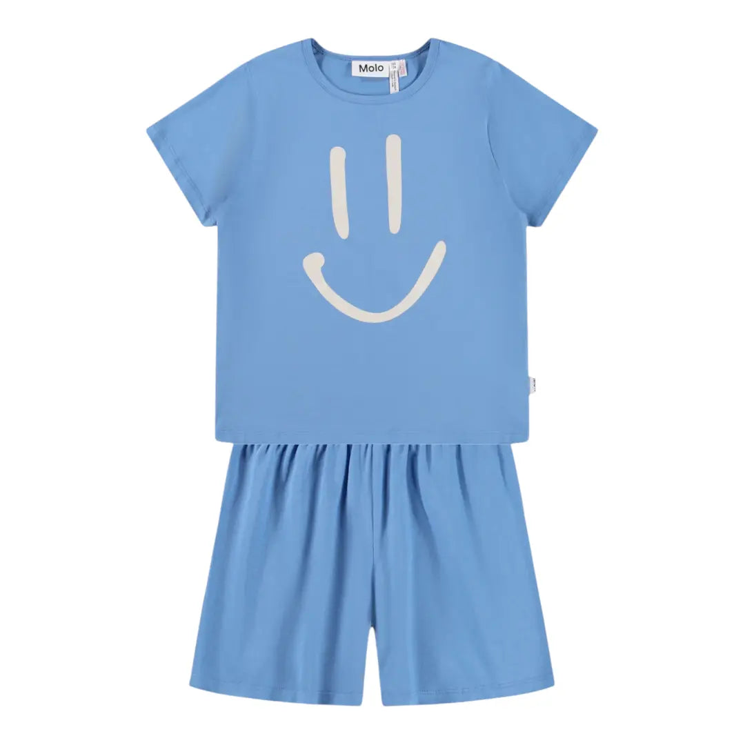 Boys Blue Tide Shirt & Shorts Set Molo