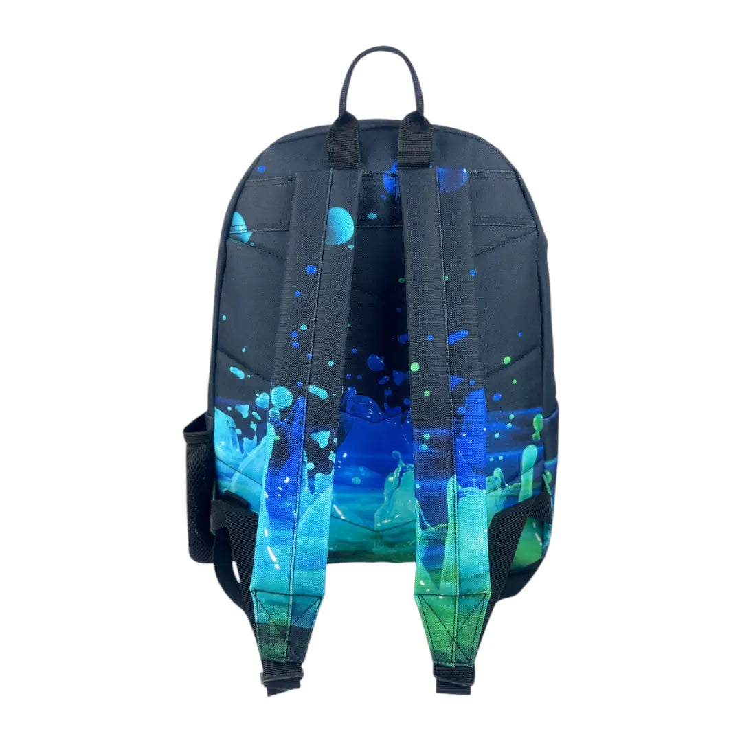 Iconic Black 3D Droplets Backpack HYPE