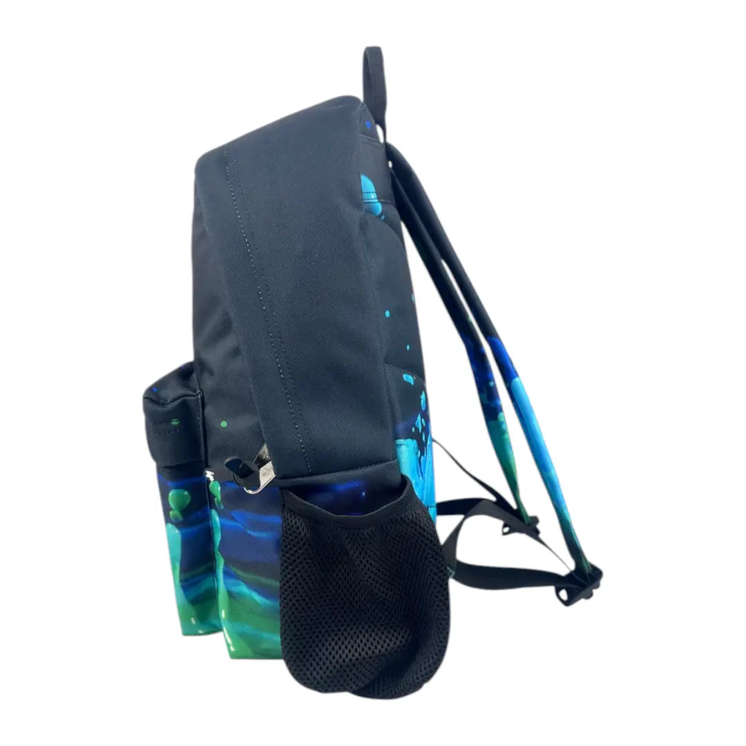 Iconic Black 3D Droplets Backpack HYPE