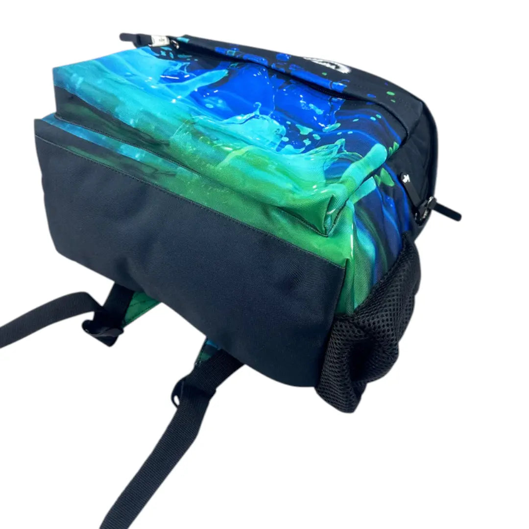 Iconic Black 3D Droplets Backpack HYPE