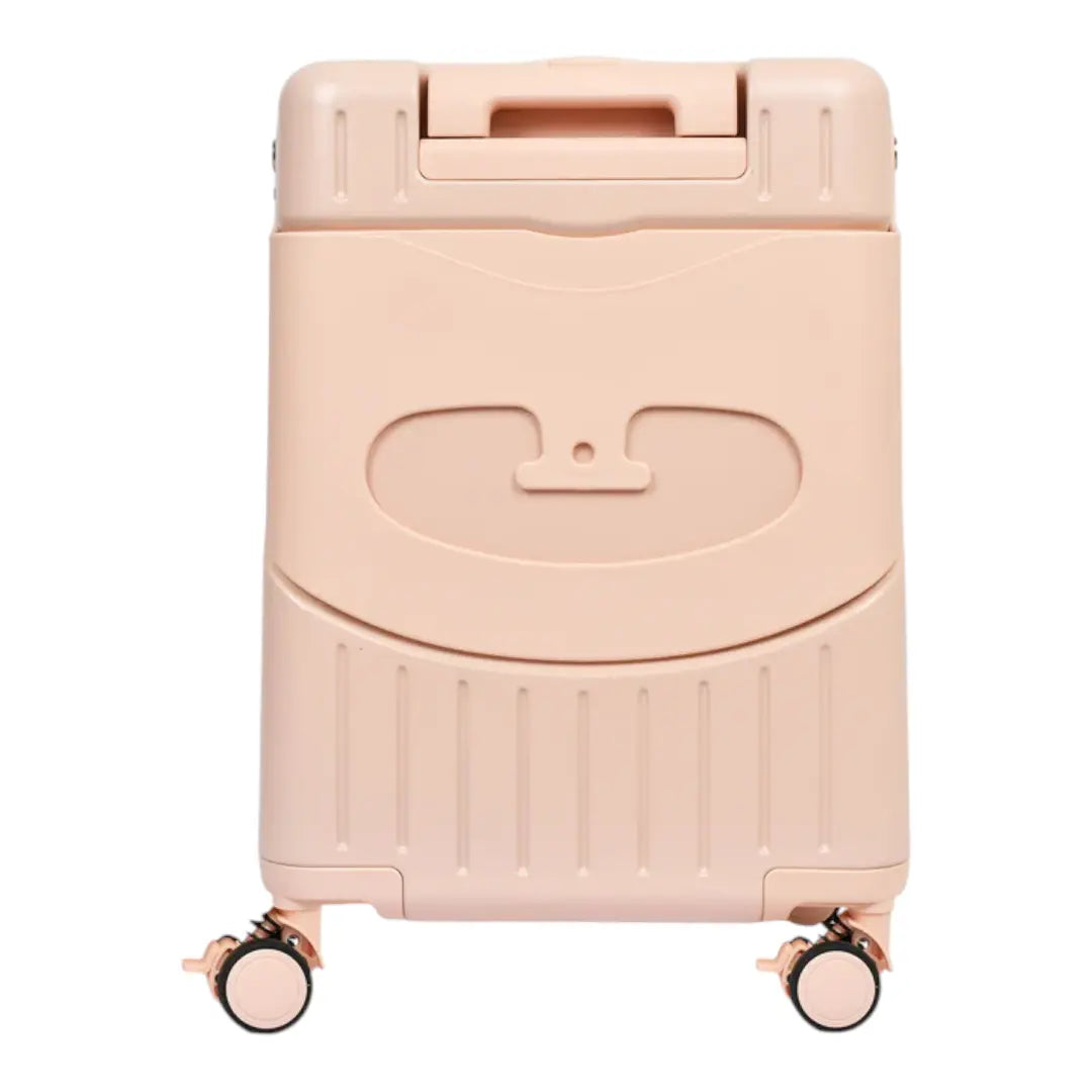 Fourone Kids 17" Underseat Cabin Luggage - Pink Bagsouq