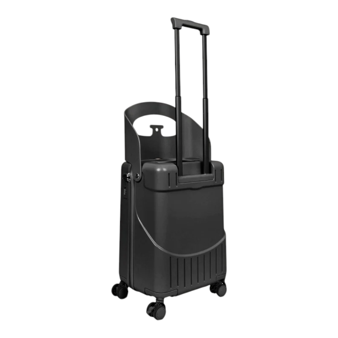 KarryOn 20" Ride-On Luggage with Kids Seat - Black