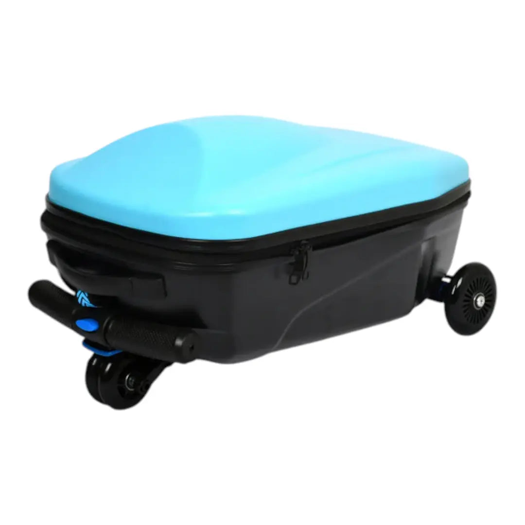 KarryOn GlideScoot – 2-In-1 Carry-On Luggage & Scooter - Blue Bagsouq