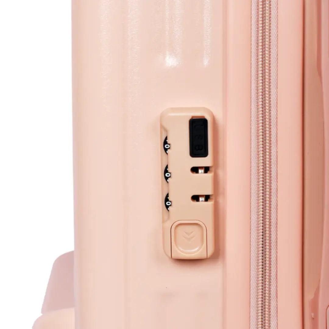 Fourone Kids 17" Underseat Cabin Luggage - Pink Bagsouq