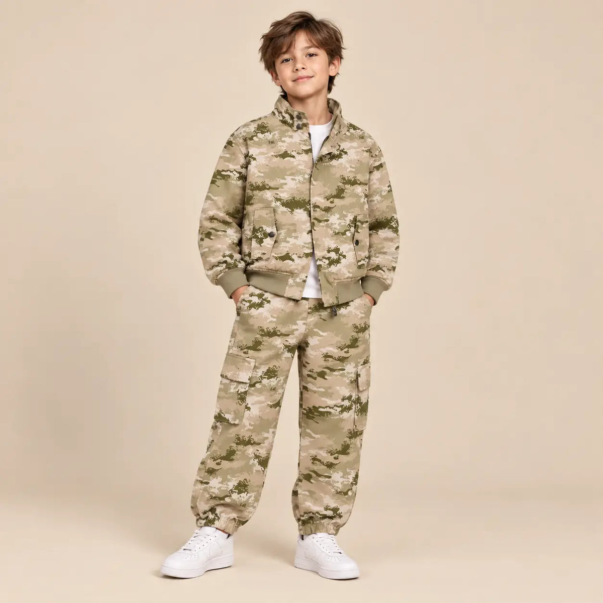 Lancaster Cargo - 10Y boy lookbook pose 2