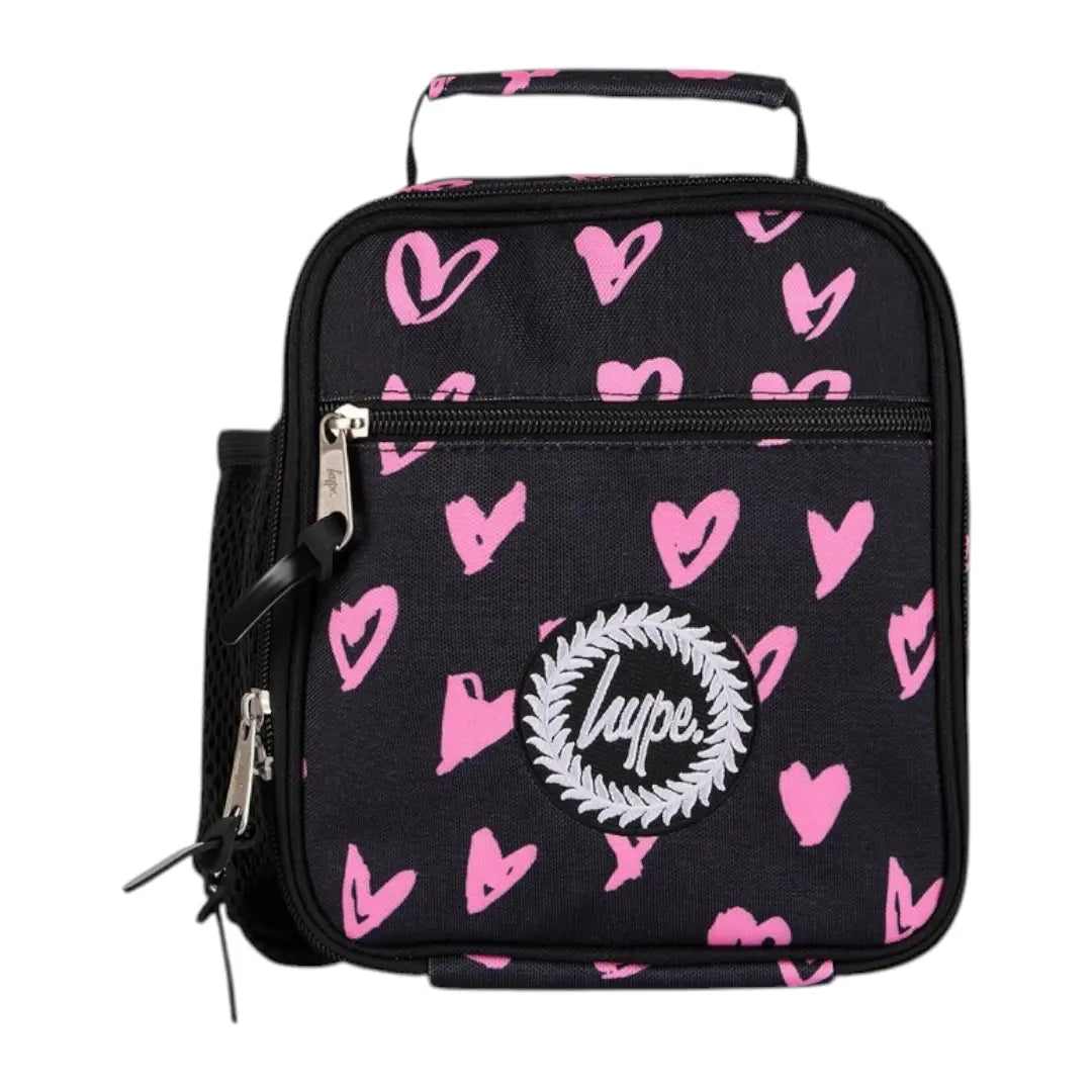 Black Pink Scribble Heart Set of 4 - Lil Bunnies - The Collective
