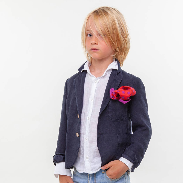 Boy 2 Buttons Jackets - Blue
