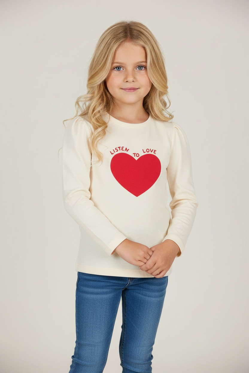 Heart Jersey T-shirt