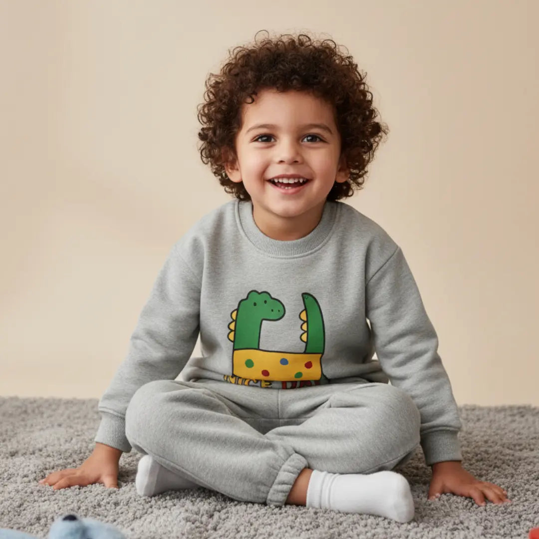 Happy Dino Sweatshirt ORELIE