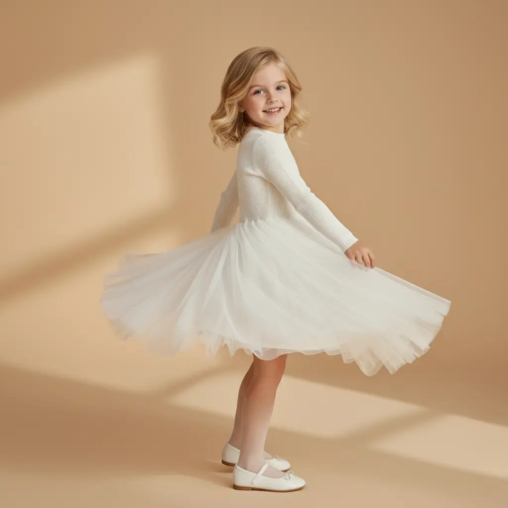 Snowfall Tulle Dress ORELIE