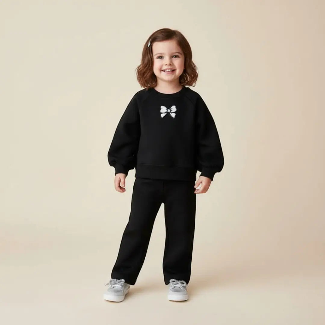 Mila Bow Set - Noir ORELIE