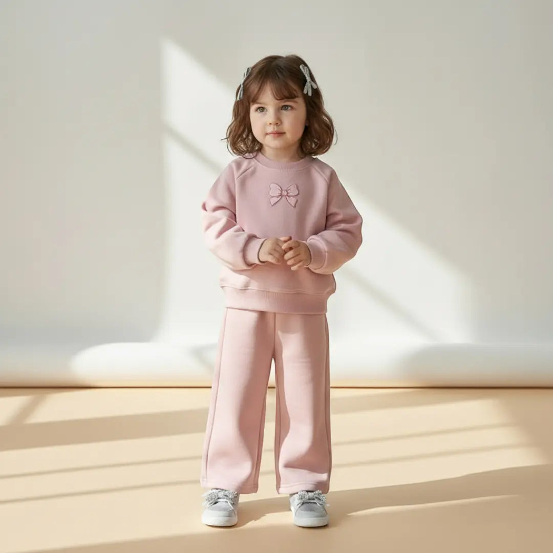 Mila Bow Set - Dusty Pink ORELIE