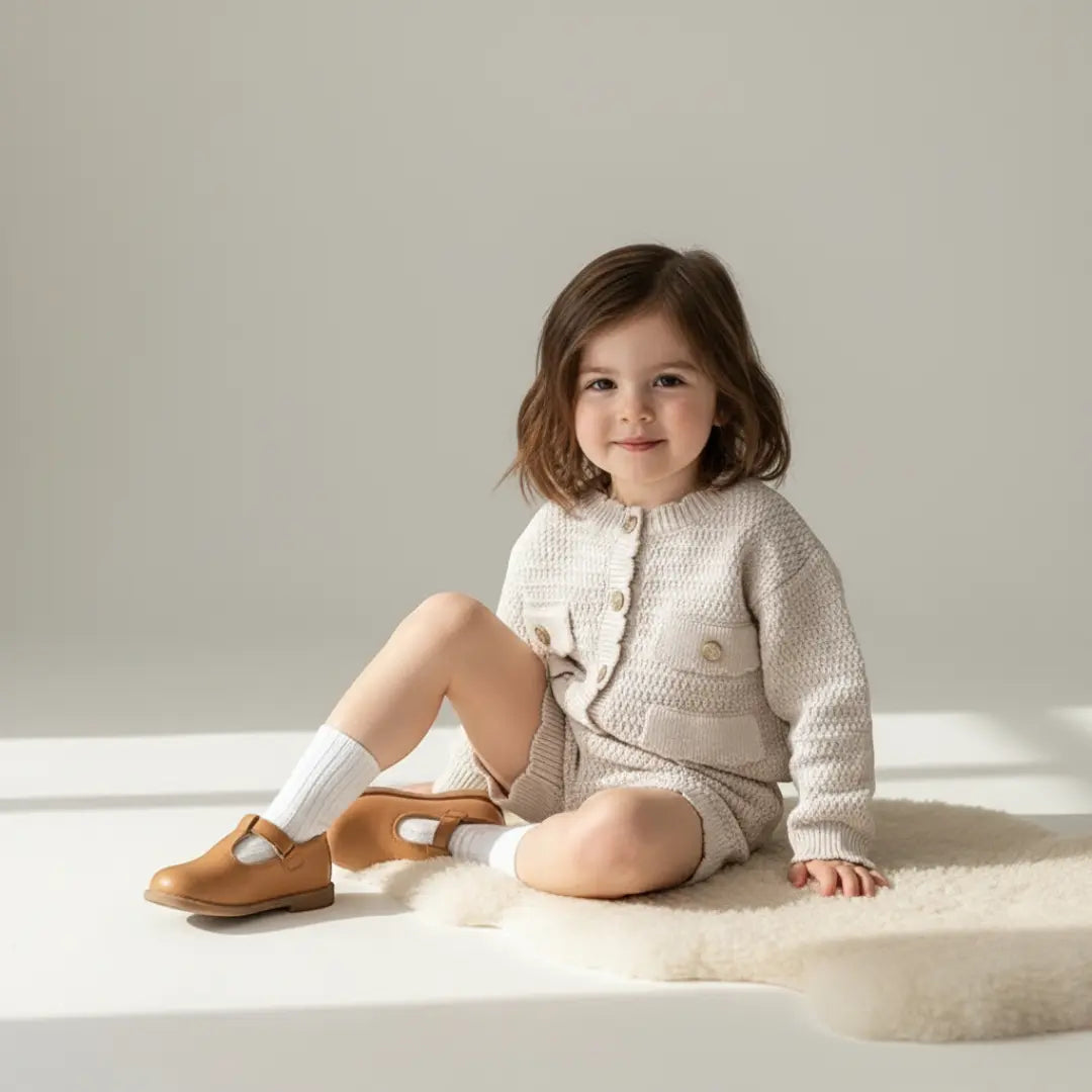 Cléa Knit Co-ord Set - Ivory ORELIE