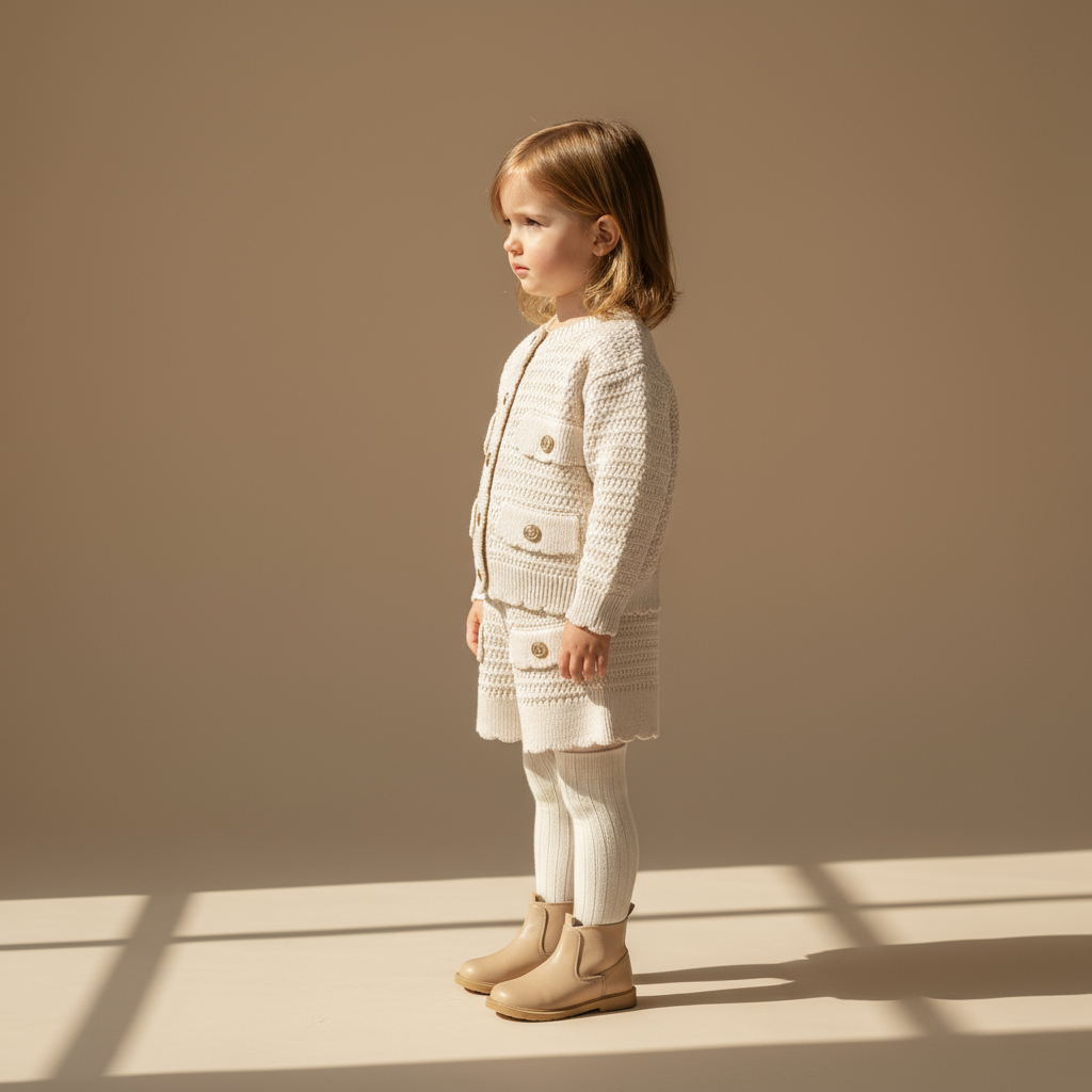 Cléa Knit Co-ord Set - Ivory