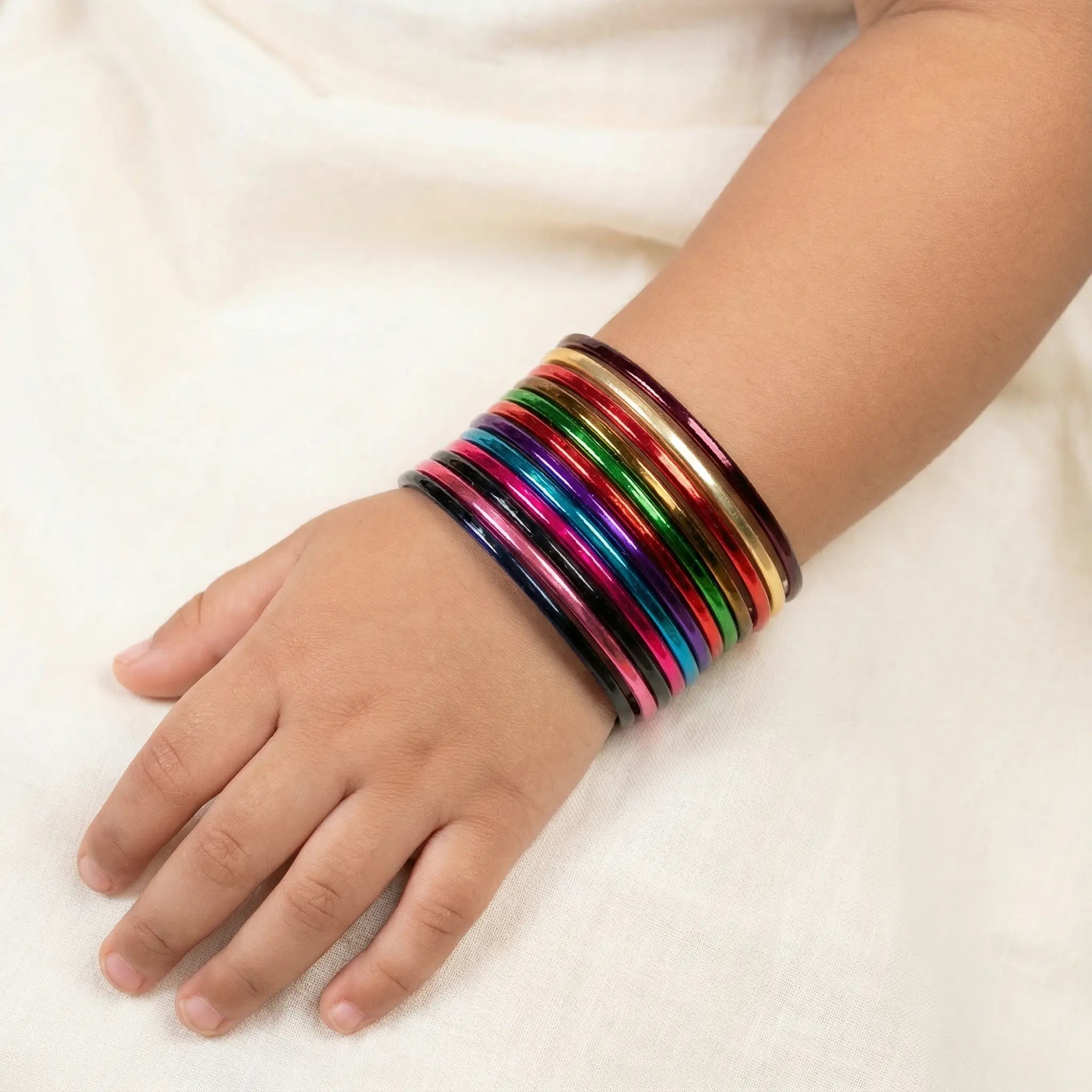 Mettalic MultiColor Bangles THE RAMADAN EDIT