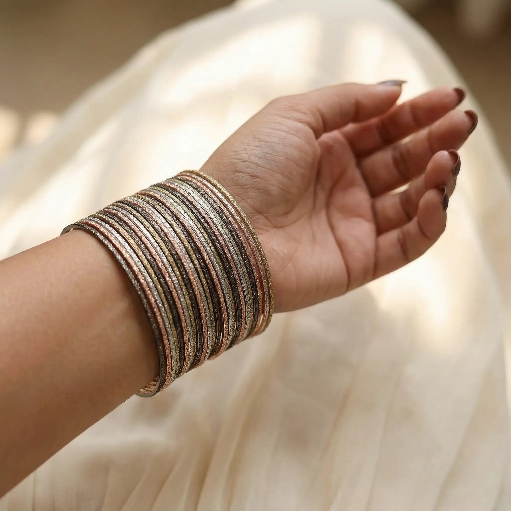 Green & Pink Shimmer Bangles THE RAMADAN EDIT