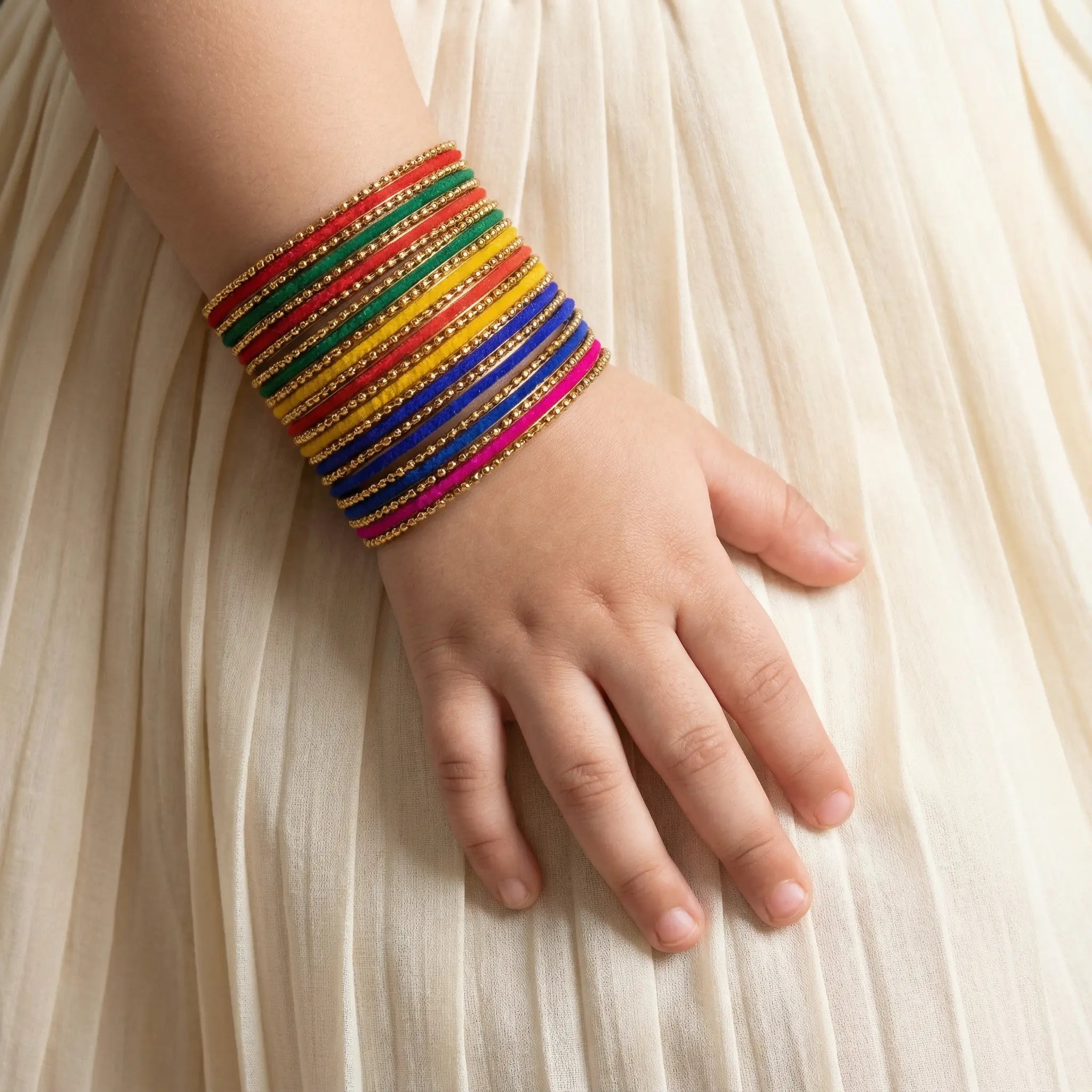 Multicolor set of 24 Bangles THE RAMADAN EDIT