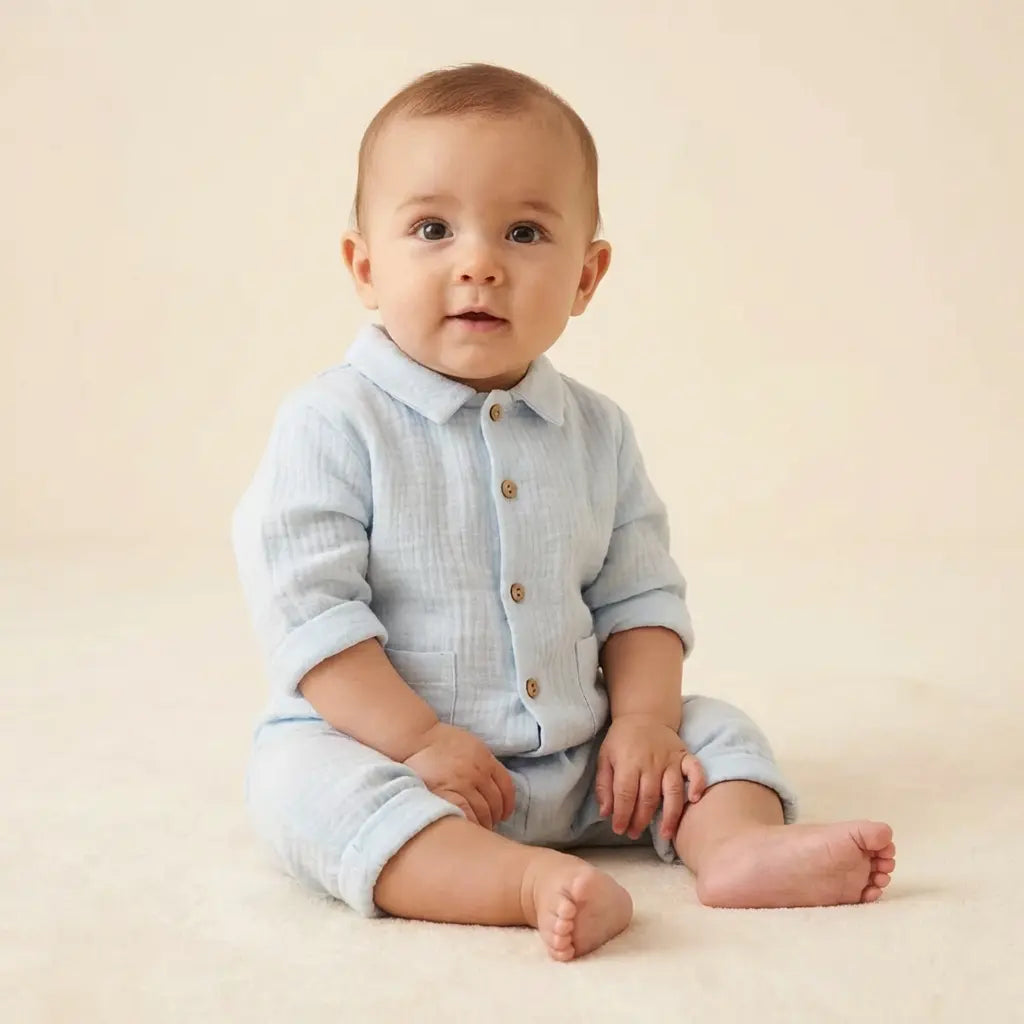 Romper Anise Blue TEDDY & MINOU