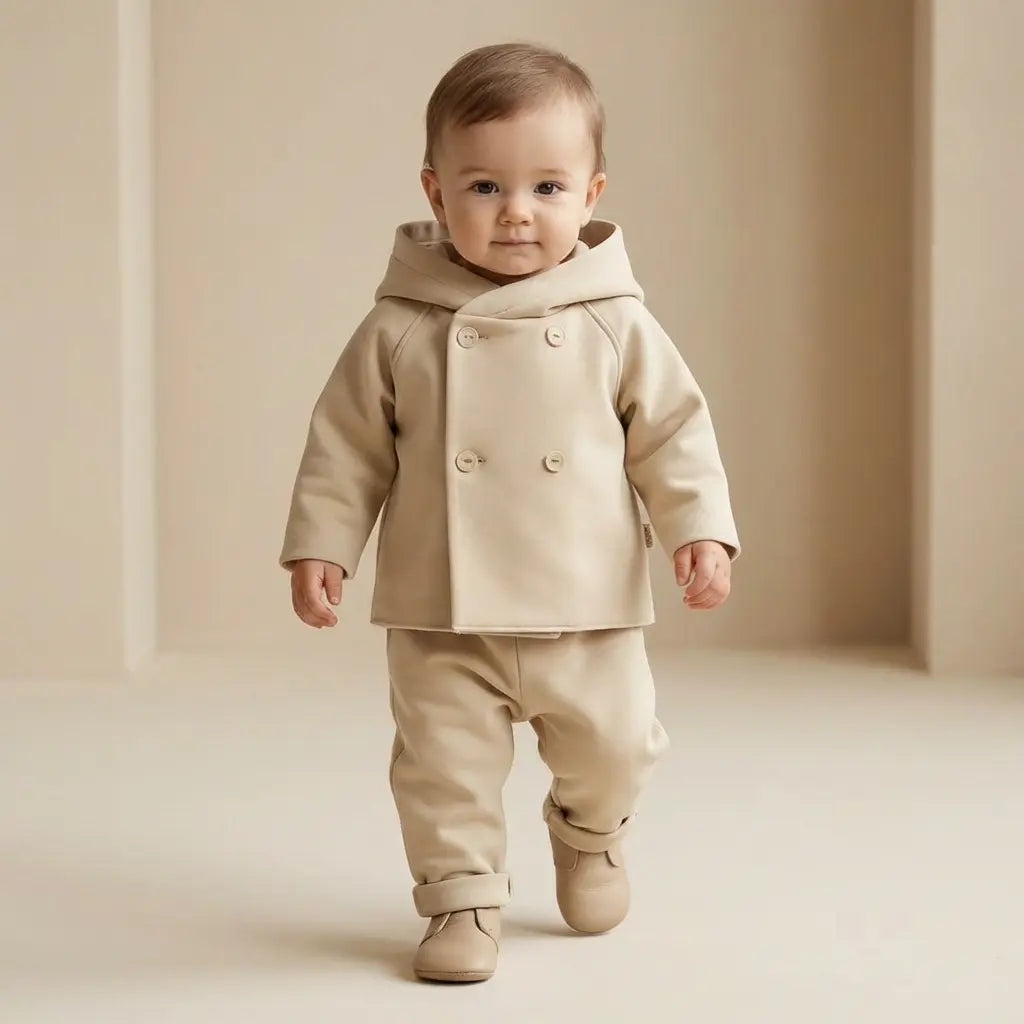 Two Piece Set Beige TEDDY & MINOU