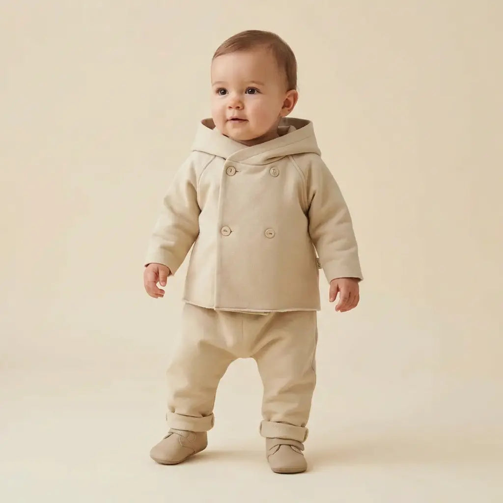 Two Piece Set Beige TEDDY & MINOU