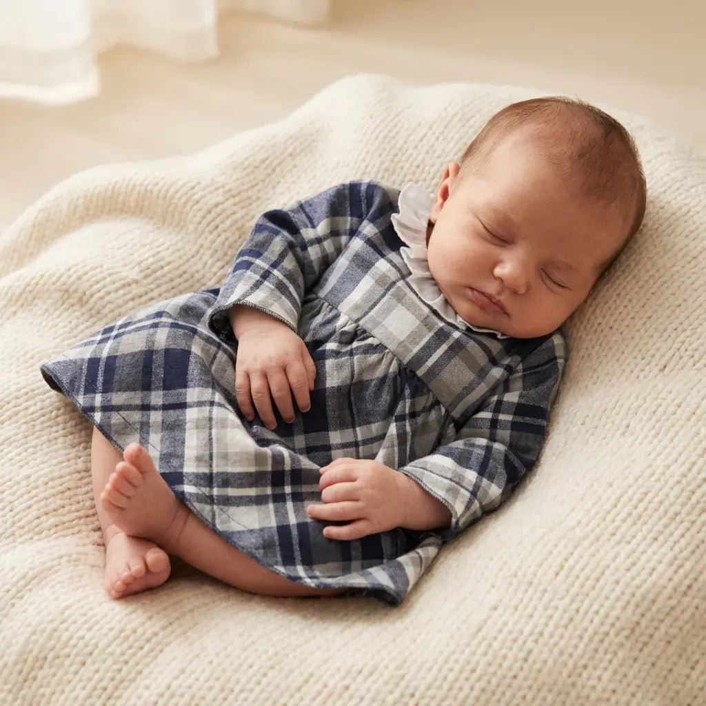 Dress Steel Grey TEDDY & MINOU