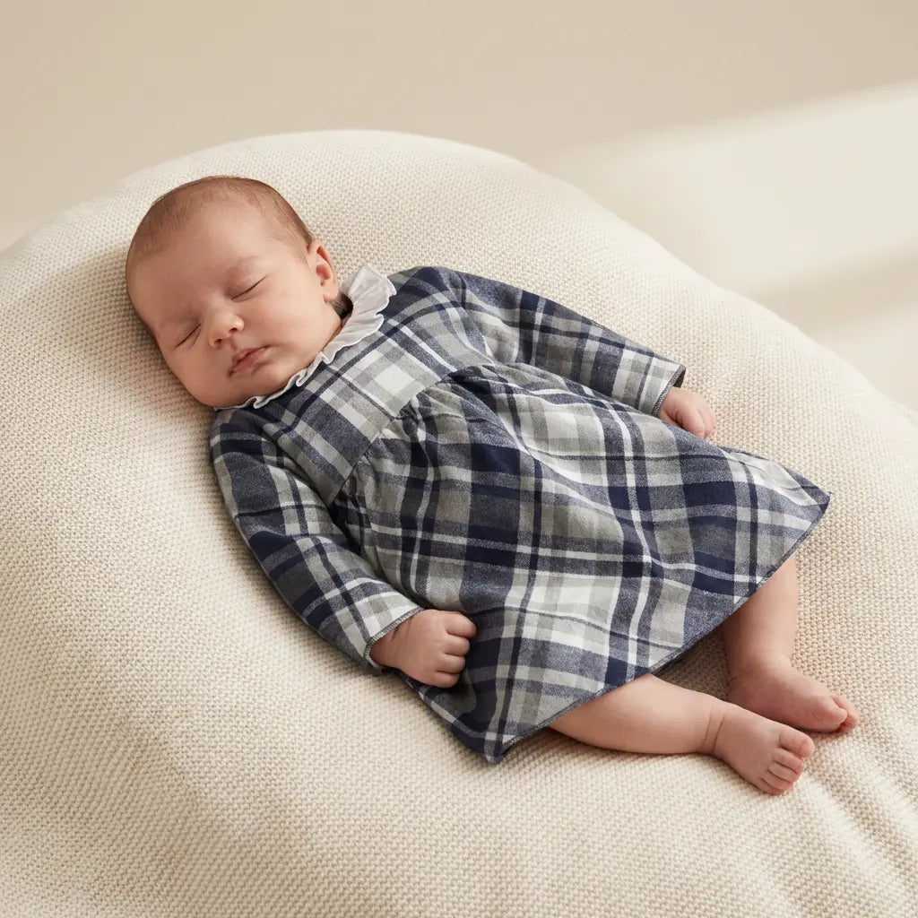 Dress Steel Grey TEDDY & MINOU