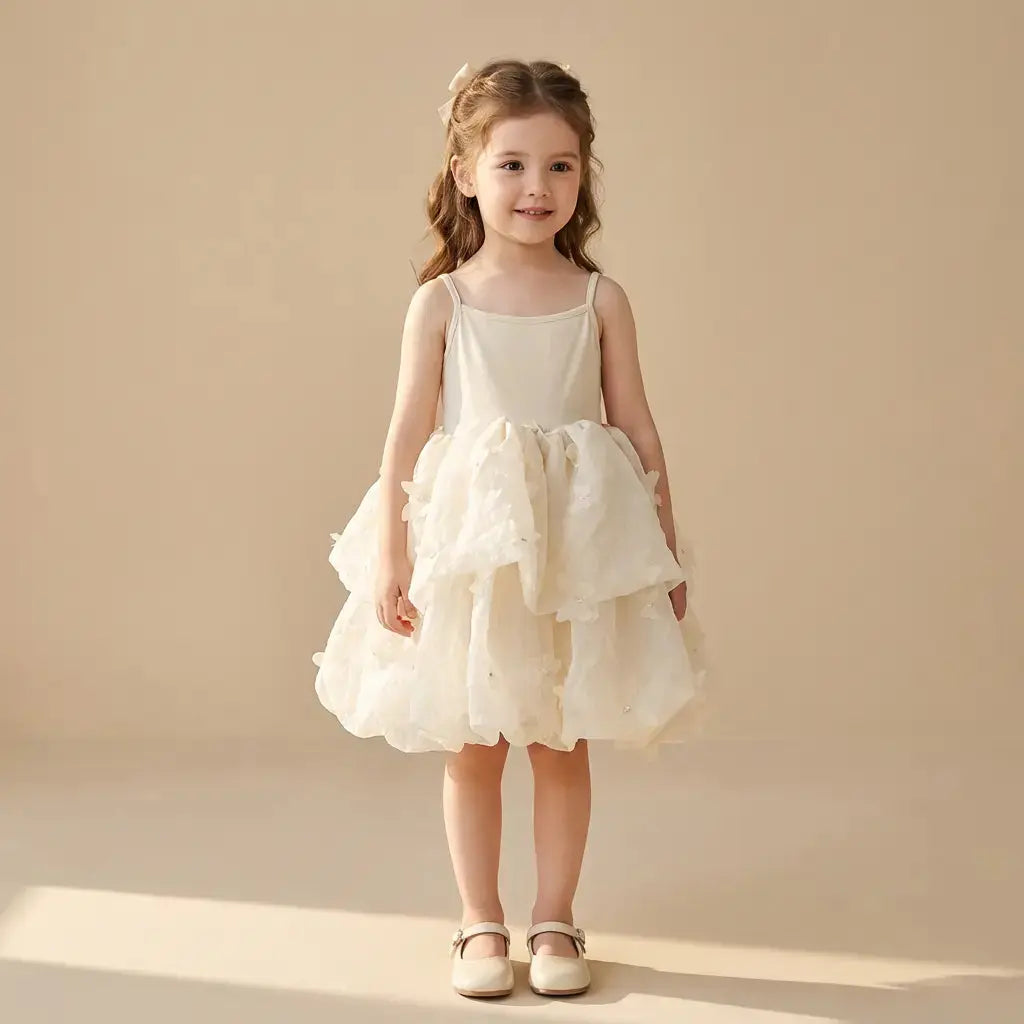 Valeria Layered Dress - Lil Bunnies - The Collective