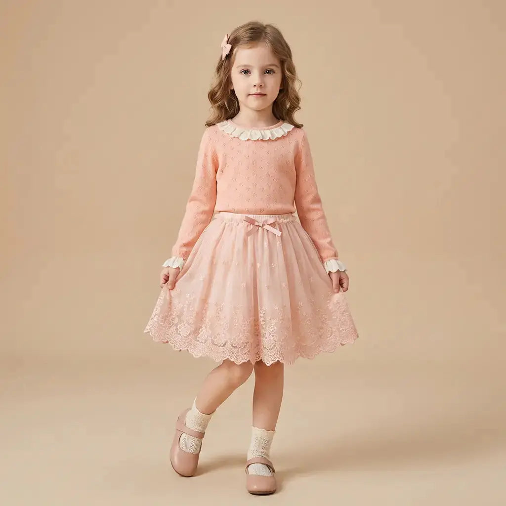 Lola Knit Top & Vera Pleat Skirt Sol Vera