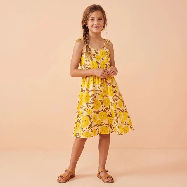 Mimosa linen dress WEEKEND HOUSE KIDS