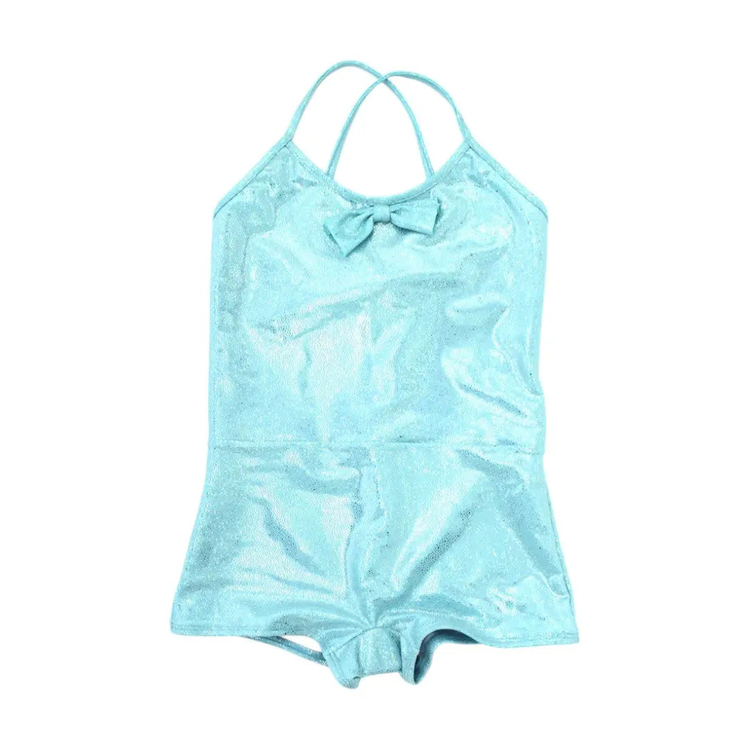 Matilde Aqua Glitter One Piece PICCOLI PRINCIPI SWIMWEAR