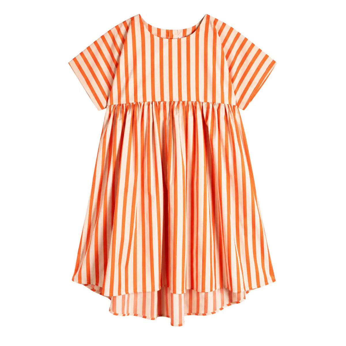 Silvia Orange Stripes Dress product image