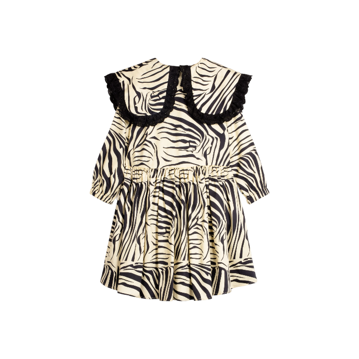 Zebra Black Dress