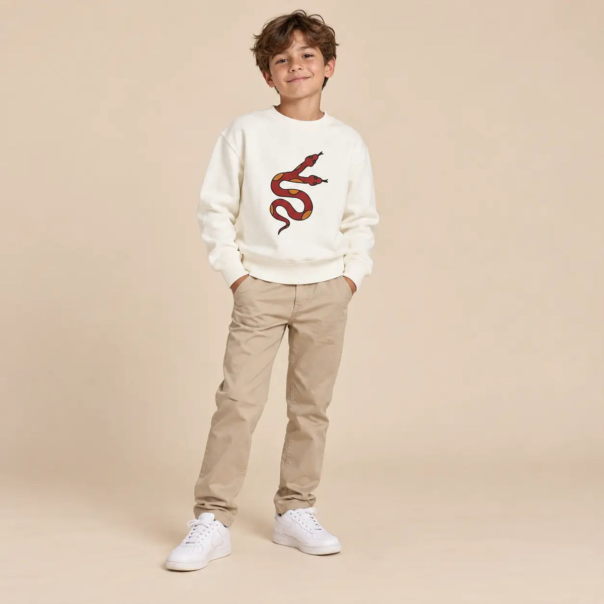 Sweater With Print White lookbook image 4