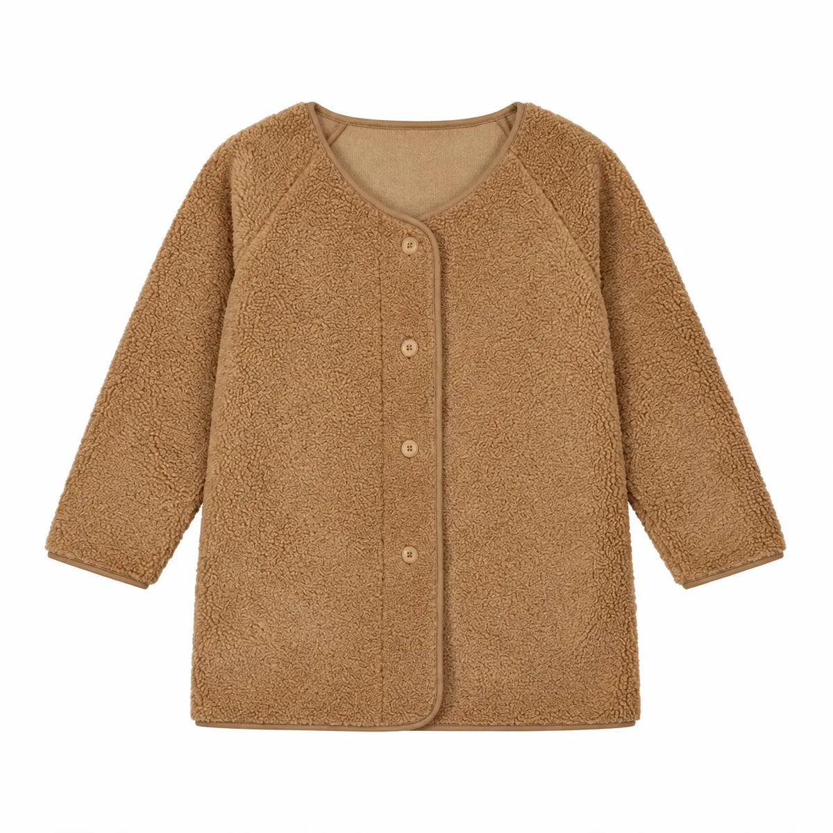 Teddy bomber jacket camel product image