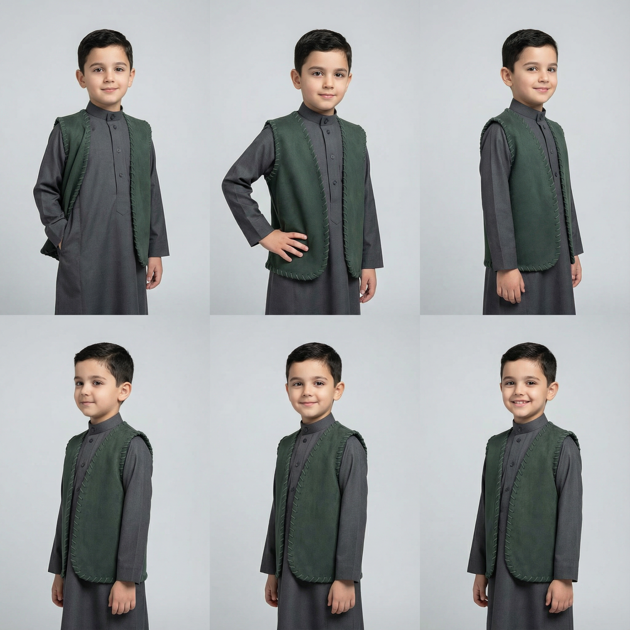 Sami Olive Green Vest